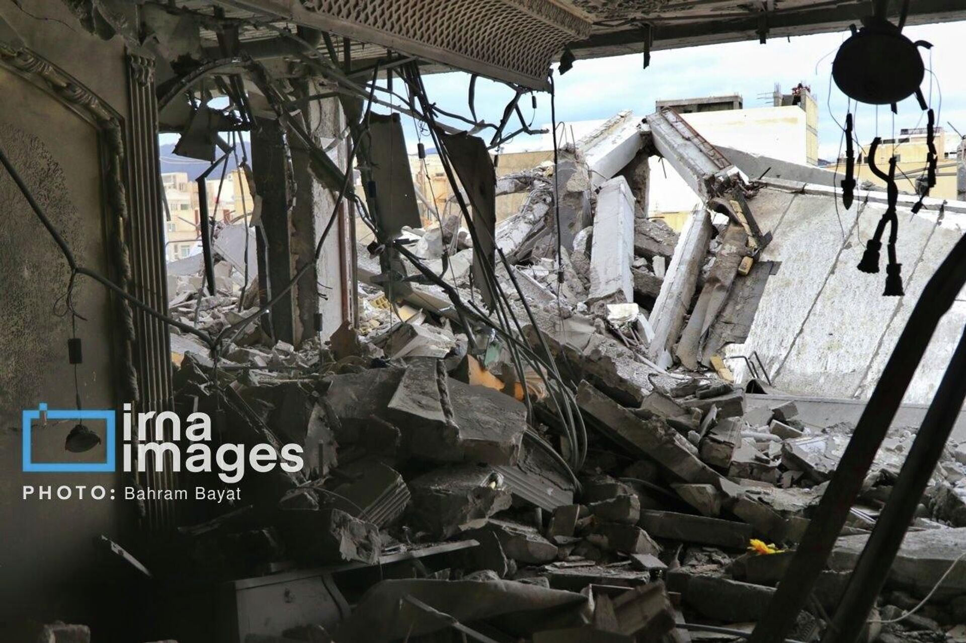 Последствия американо-израильской атаки в Занджане (28 марта 2026). Иран - Sputnik Արմենիա, 1920, 29.03.2026