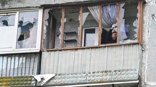 Последствия обстрела Энергодара - Sputnik Армения