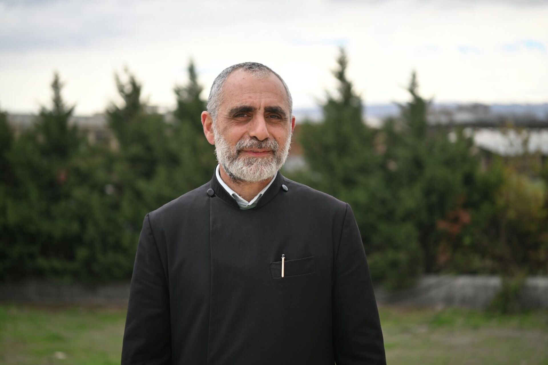 Отец Есайи Артенян, директор информационной системы Святого Престола Эчмиадзина Отец Есайи Артенян, директор информационной системы Святого Престола Эчмиадзина - Sputnik Արմենիա, 1920, 31.03.2026