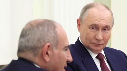 Встреча премьер-министра Никола Пашиняна с президентом РФ Владимиром Путиным (1 апреля 2026). Москвa