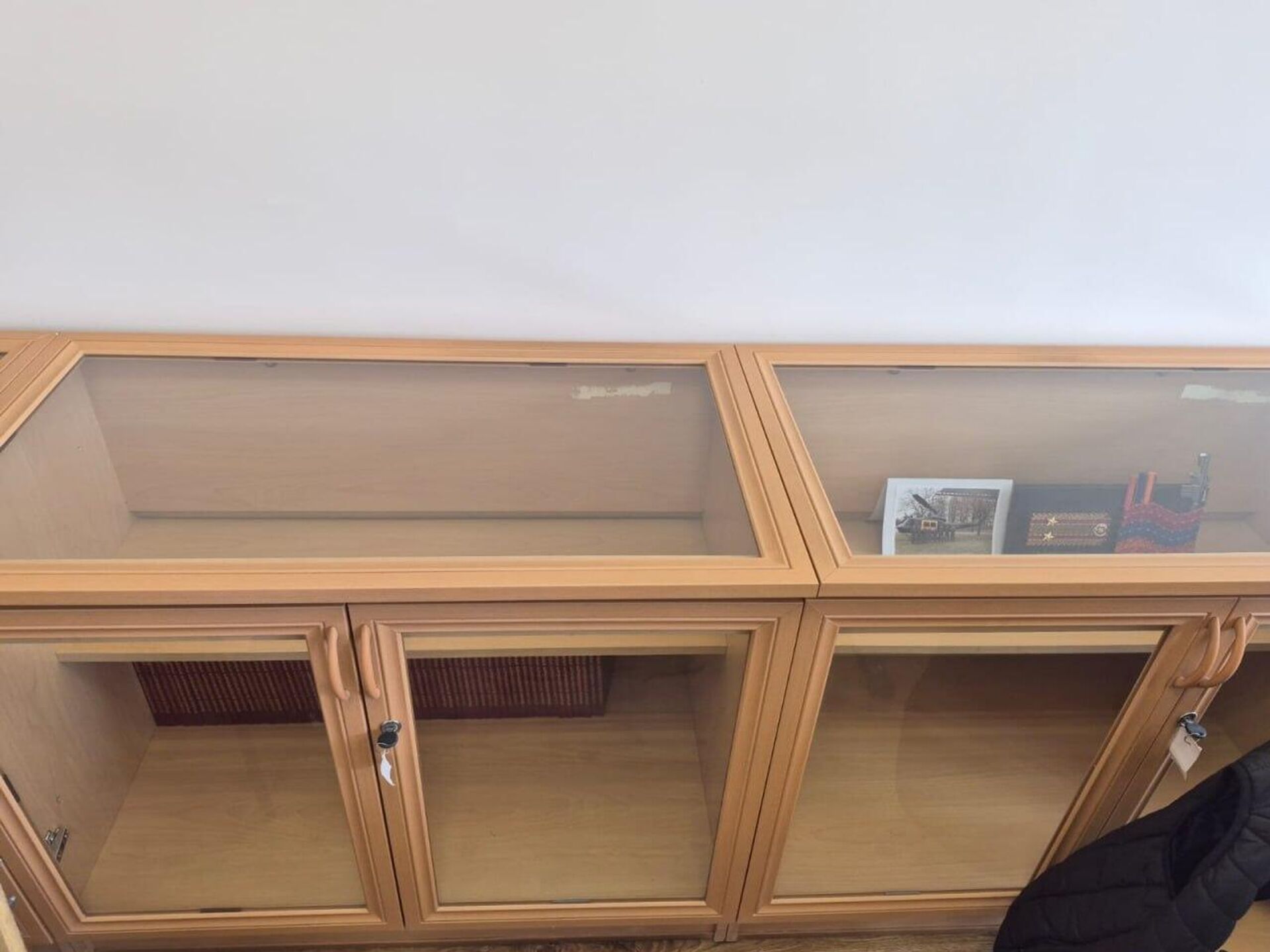 Шкафы нового музея факультета Ереванского государственного медицинского университета - Sputnik Армения, 1920, 03.04.2026