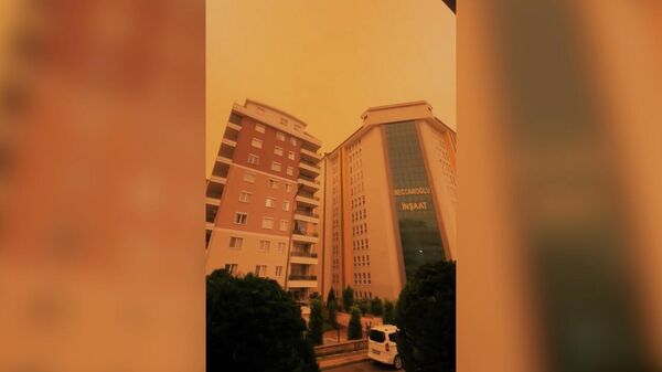 Песчаная буря в Турции  - Sputnik Армения