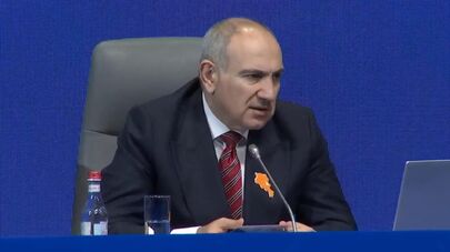 Никол Пашинян на съезде партии Гражданский договор (4 апреля 2026). Еревaн