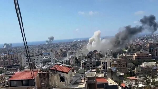 Իսրայելը հարձակվել է Բեյրութի կենտրոնի վրա - Sputnik Արմենիա