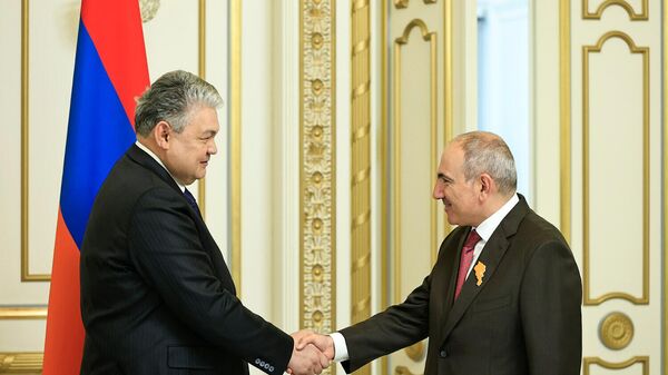 Նիկոլ Փաշինյանն ու Երմեկ Կոշերբաևը - Sputnik Արմենիա