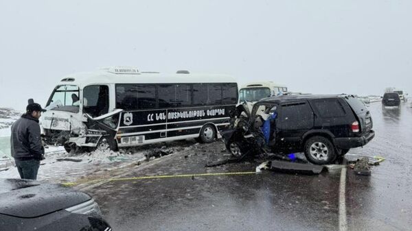 Ճանապարհատրանսպորտային պատահար Քուչակ-Ապարան ճանապարհին - Sputnik Արմենիա