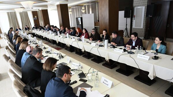 Հայաստանի քաղհասարակության ներկայացուցիչները հանդիպել են Ալիևի օգնականի հետ - Sputnik Արմենիա