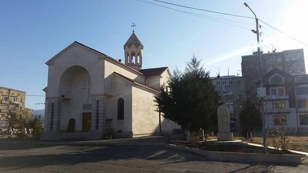 Церковь Святого Иакова в Степанакерте - Sputnik Армения