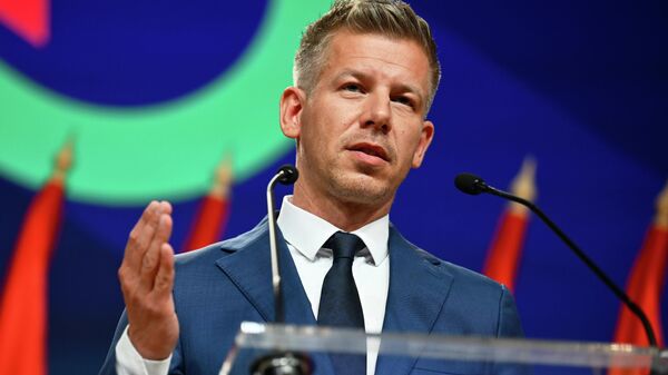 Венгерский политик Петер Мадьяр - Sputnik Армения