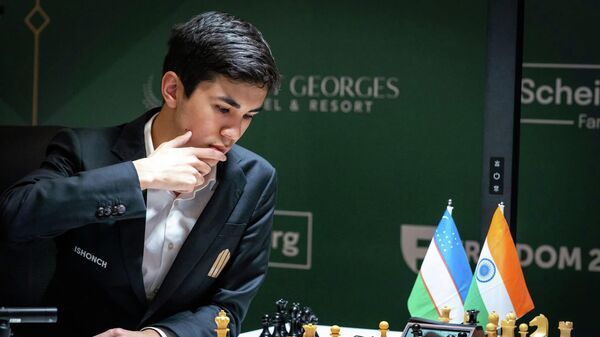 Узбекский шахматист Джавахир Синдаров - Sputnik Армения
