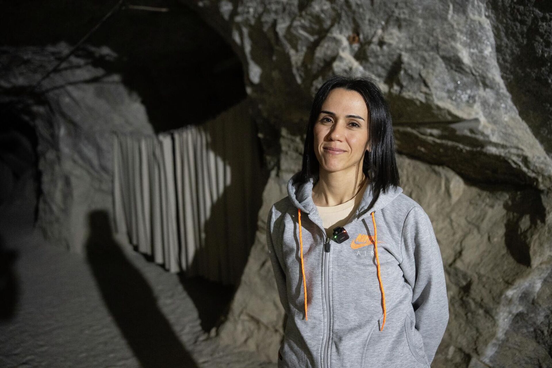 Посетитель Республиканского спелеотерапевтического центра Рузанна Илабекян - Sputnik Արմենիա, 1920, 16.04.2026