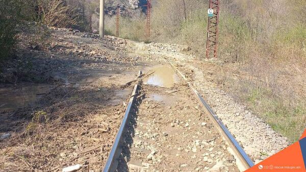 Ջրագծի վթարի հետևանքով փակված երկաթգծի երթևեկությունը վերականգնվել է - Sputnik Արմենիա