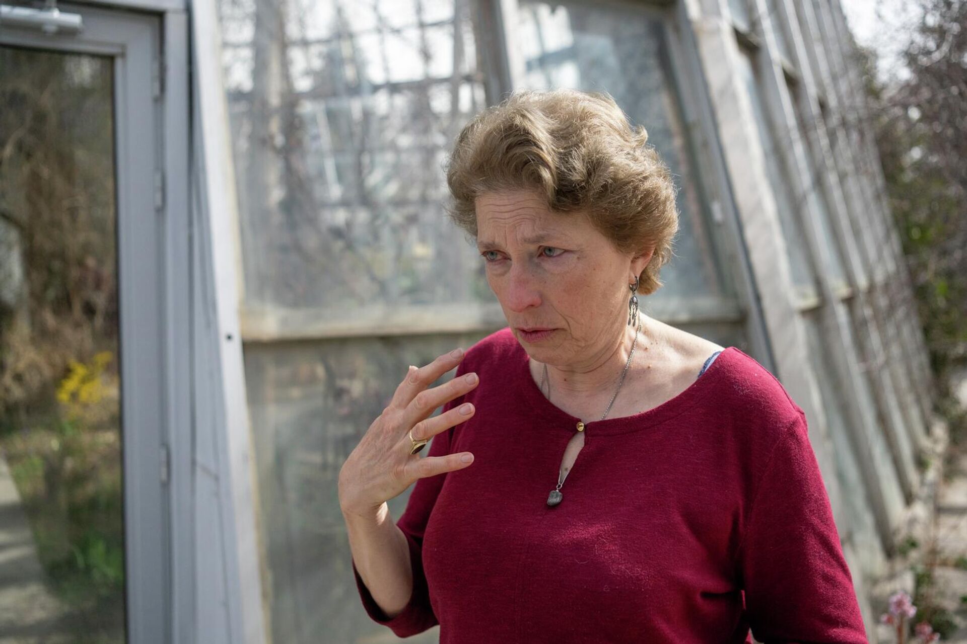 Заведующая отделом сохранения генетических ресурсов флоры Армении Института ботаники им. А.Л. Тахтаджяна Ануш Нерсесян - Sputnik Армения, 1920, 18.04.2026