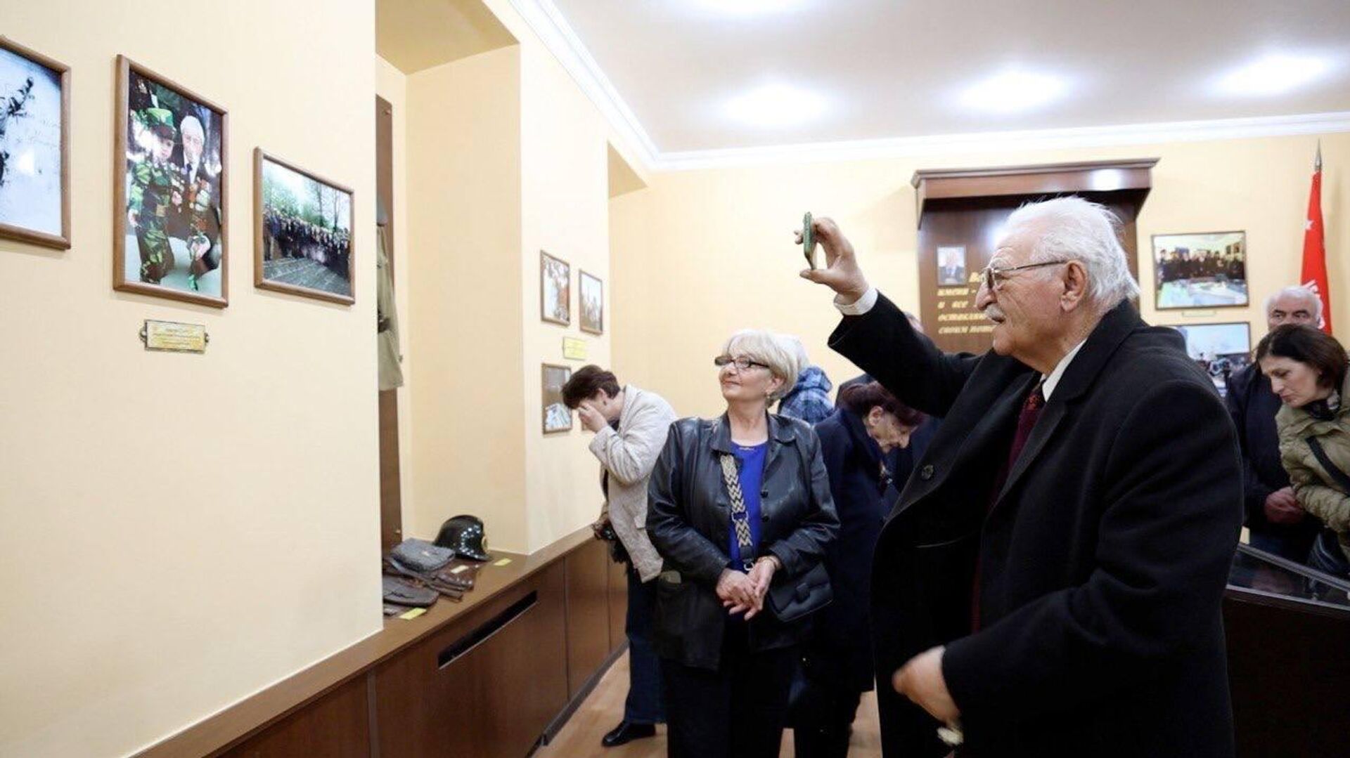 Выставка на выездном лектории ко Дню единых действий в память о геноциде советского народа нацистами в годы ВОВ (19 апреля 2026). Гюмри - Sputnik Армения, 1920, 19.04.2026