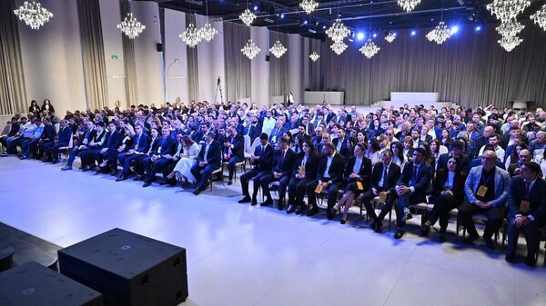 Партия Крылья единства подводит итоги съезда (20 апреля 2026). Еревaн - Sputnik Արմենիա