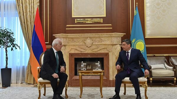 ՀՀ նախագահի ու Ղազախստանի վարչապետի հանդիպումը - Sputnik Արմենիա