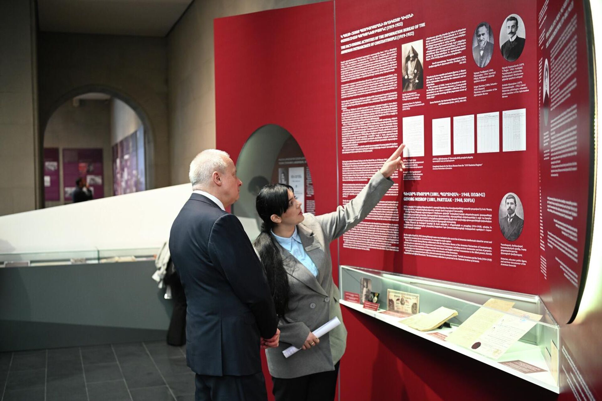 Временная выставка Документирование преступления: свидетельства очевидцев Геноцида армян (23 апреля 2026). Еревaн - Sputnik Армения, 1920, 23.04.2026