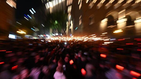 Հանրապետության հրապարակից մեկնարկեց «Ջահերով երթը» - Sputnik Արմենիա