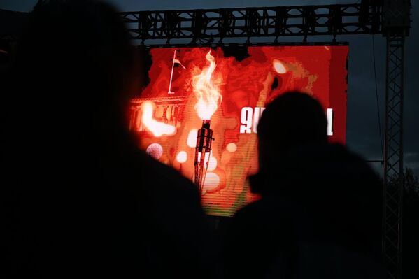 Ջահակիրները պատրաստ են«Ջահերով երթին» - Sputnik Արմենիա