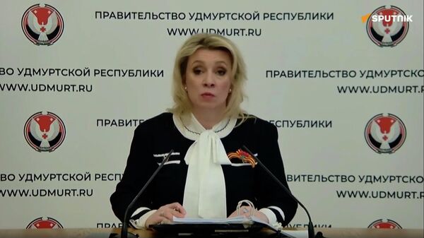 Мария Захарова о годовщине геноцида армян в Османской империи - Sputnik Армения