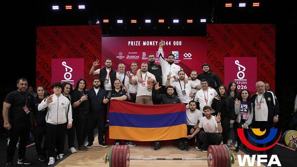 Հայաստանի ծանրամարտի հավաքականները - Sputnik Արմենիա