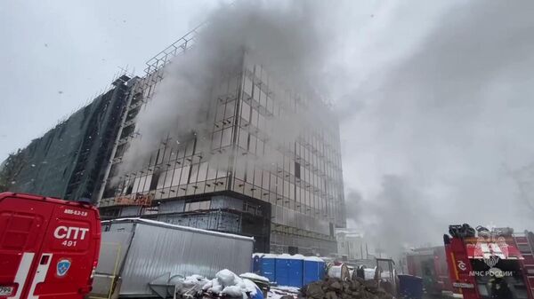 Հրդեհ Մոսկվայի նորակառույց շենքերից մեկում - Sputnik Արմենիա