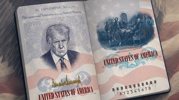 ԱՄՆ–ն Թրամփի պատկերով հոբելյանական անձնագրերի շարք կթողարկի - Sputnik Արմենիա