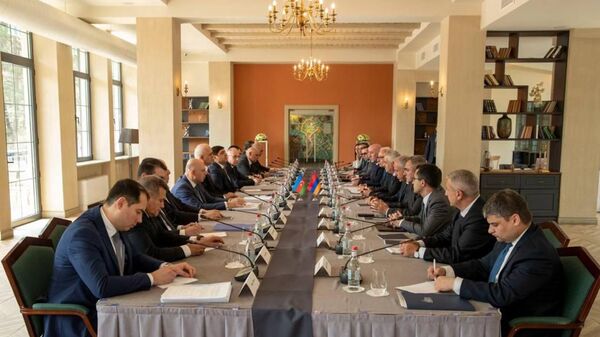 Սահմանազատման հանձնաժողովների հանդիպումը Աղվերանում - Sputnik Արմենիա