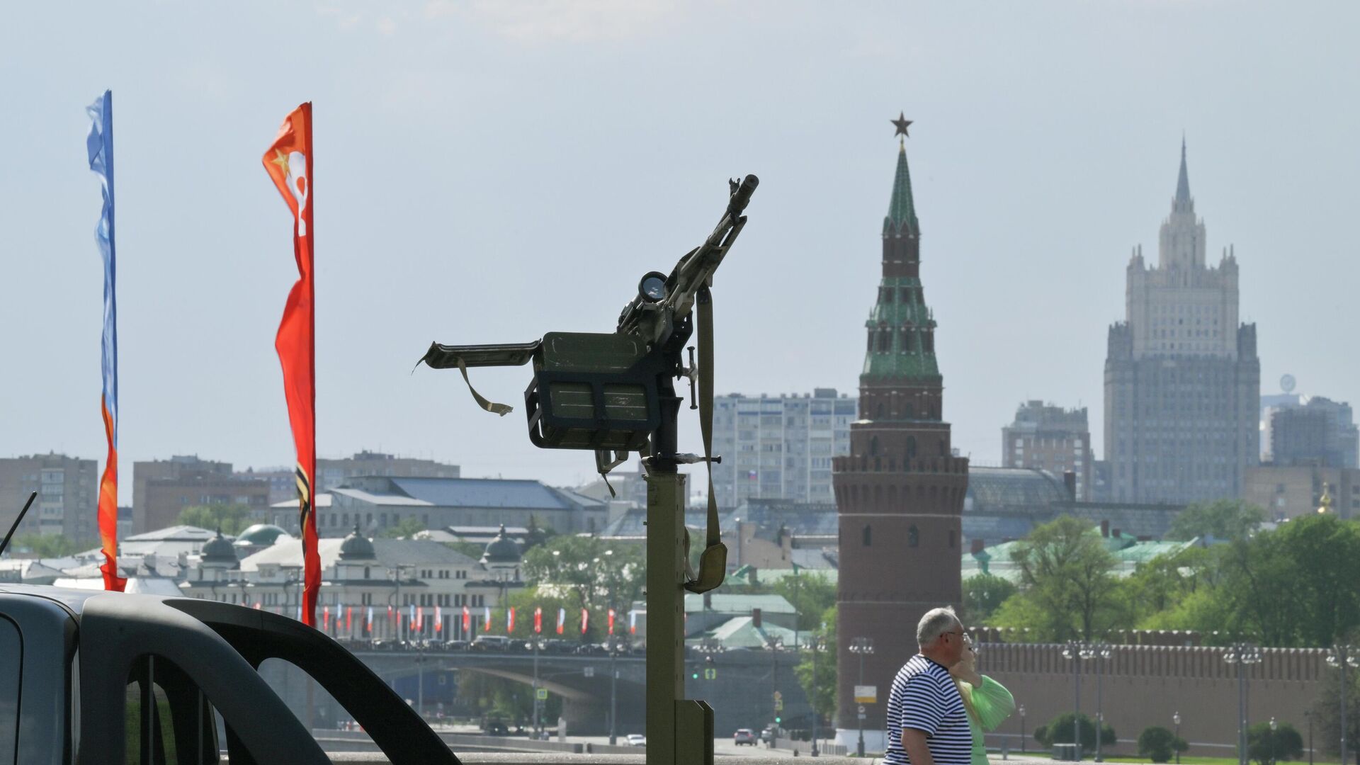 В Москве усилили меры безопасности ко Дню Победы В Москве усилили меры безопасности ко Дню Победы - Sputnik Армения, 1920, 13.05.2026