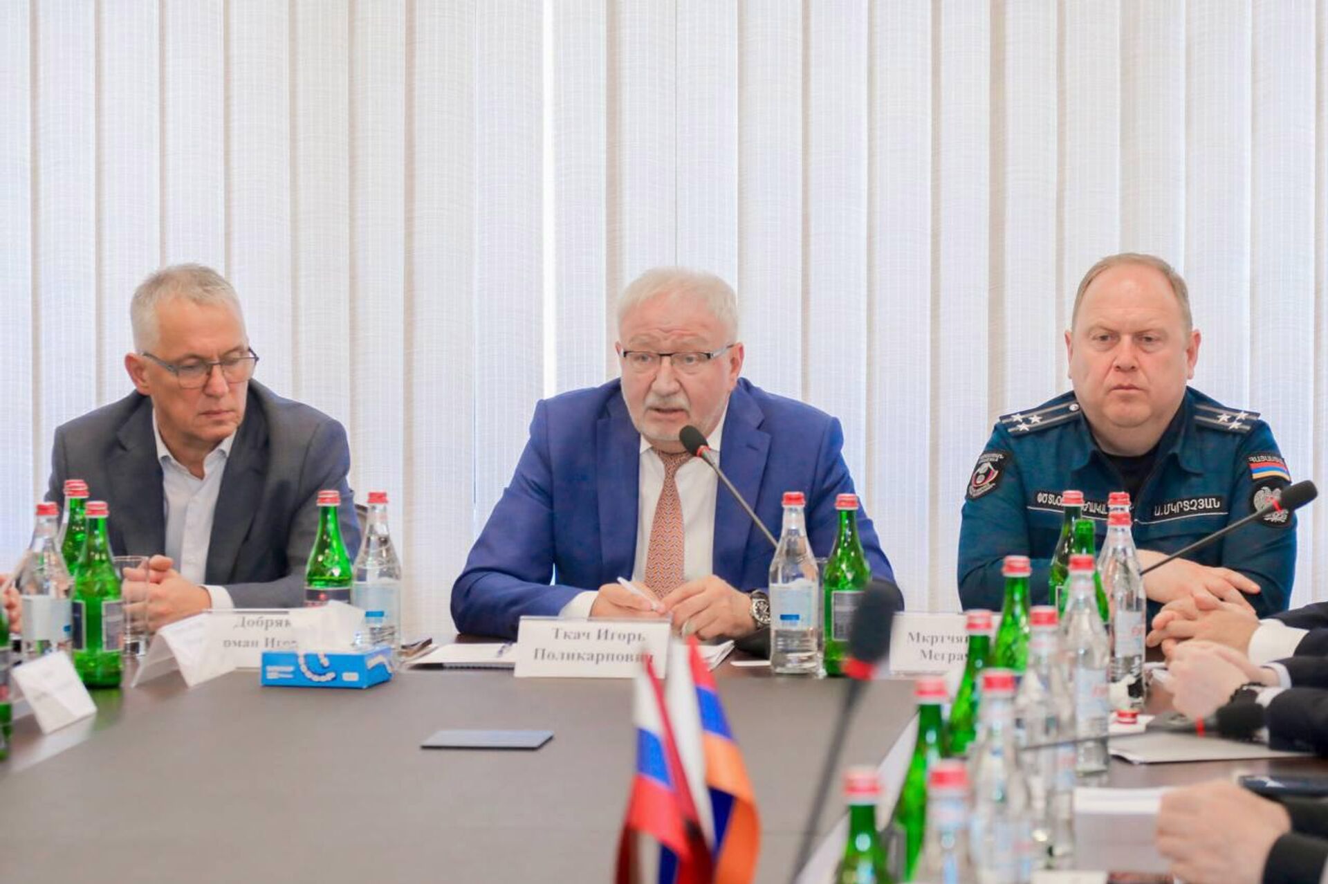 В Ереване открылась конференция представителей спасательных служб России и Армении - Sputnik Армения, 1920, 13.05.2026