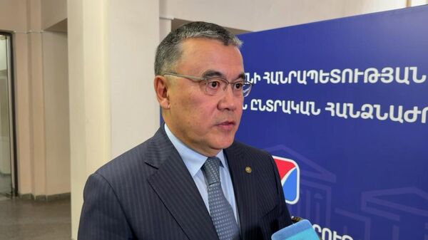 Заместитель Генсека СНГ Нурлан Сейтимов о начале работы наблюдателей Организации в Армении - Sputnik Армения