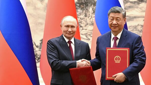 Официальный визит президента РФ Владимира Путина в Пекин - Sputnik Армения