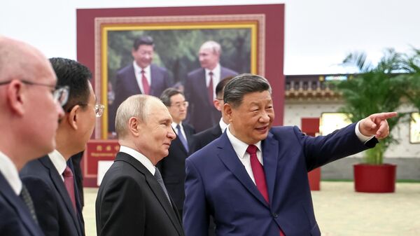 Официальный визит президента РФ Владимира Путина в Пекин - Sputnik Армения