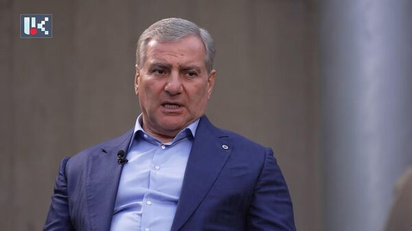 Кадр из интервью Самвела Карапетяна телеканалу Арцах ТВ - Sputnik Արմենիա