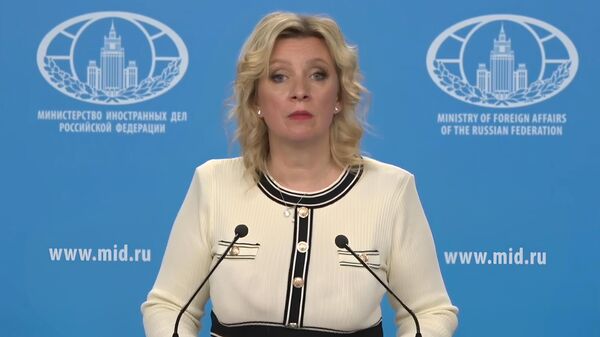 Мария Захарова проводит еженедельный брифинг (28 мая 2026). Москва - Sputnik Армения