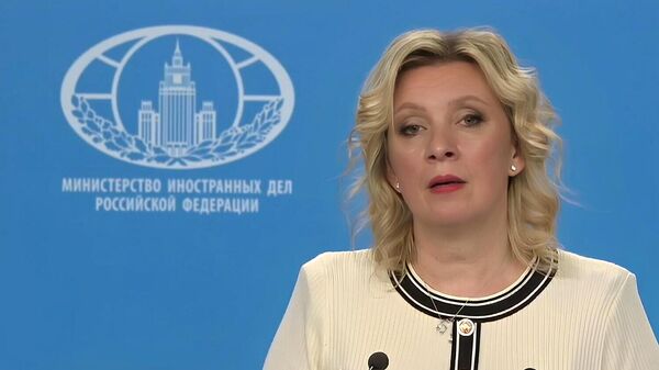 Мария Захарова проводит еженедельный брифинг (28 мая 2026). Москва - Sputnik Армения