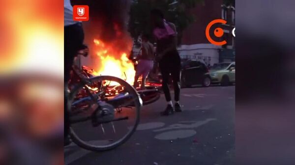 Ситуация в Париже после победы «ПСЖ» - Sputnik Արմենիա