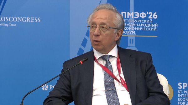 Заместитель Министра иностранных дел России Михаил Галузин на сессии Платформа 3+3: общие вызовы и стратегическое партнерство ПМЭФ (5 июня 2026). Санкт-Петербург - Sputnik Армения