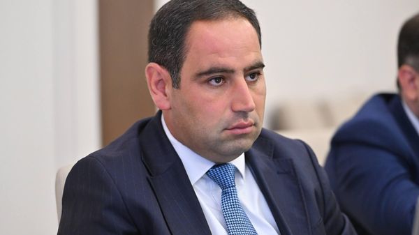 Министр ТУИ Давид Худатян во время совместного заседания парламентских комиссий (11 июня 2026). Еревaн - Sputnik Армения