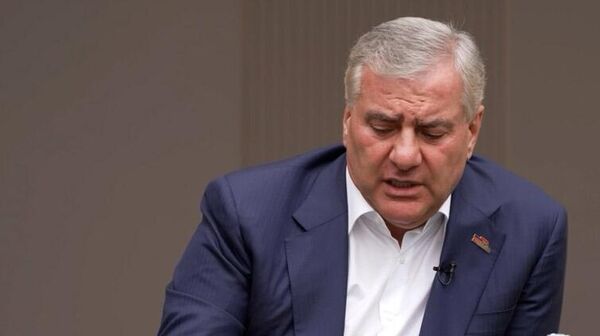 Кадр из видео интервью Самвела Карапетяна редакторам армянских СМИ - Sputnik Армения
