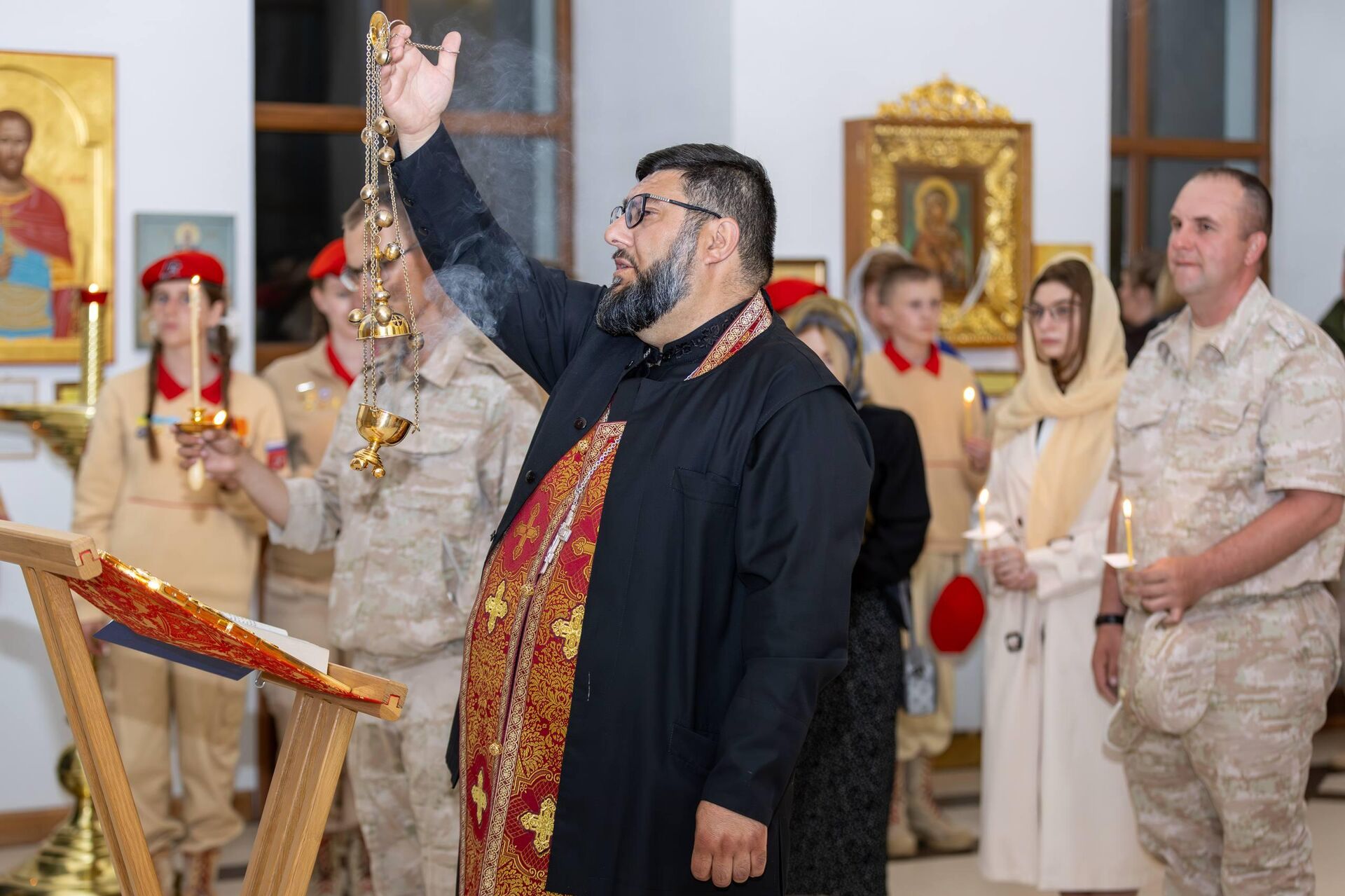 Акция Свеча памяти, приуроченная ко Дню памяти и скорби, прошла на 102-й российской военной базе (22 июня 2026). Гюмри Акция Свеча памяти, приуроченная ко Дню памяти и скорби, прошла на 102-й российской военной базе (22 июня 2026). Гюмри - Sputnik Արմենիա, 1920, 22.06.2026