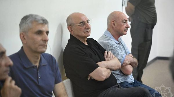 Заседание апелляционного суда над армянским военно-политическим руководством Нагорного Карабаха (23 июня 2026). Баку - Sputnik Армения