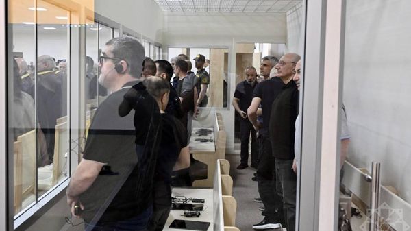 Заседание апелляционного суда над армянским военно-политическим руководством Нагорного Карабаха (23 июня 2026). Баку - Sputnik Армения
