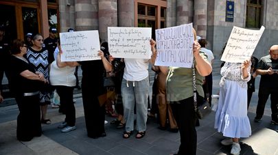 Акция протеста на площади Республики (1 июля 2026). Ереван