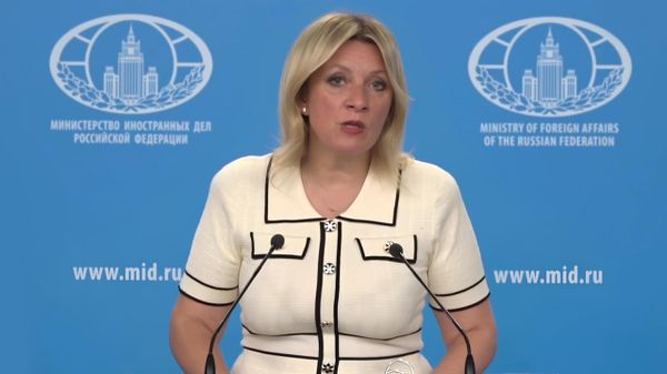 Мария Захарова проводит еженедельный брифинг (1 июля 2026). Москвa - Sputnik Армения