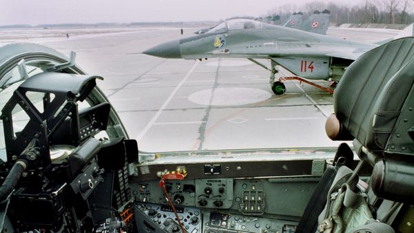 Истребители МиГ-29 ВВС Польши. Архивное фото  - Sputnik Армения