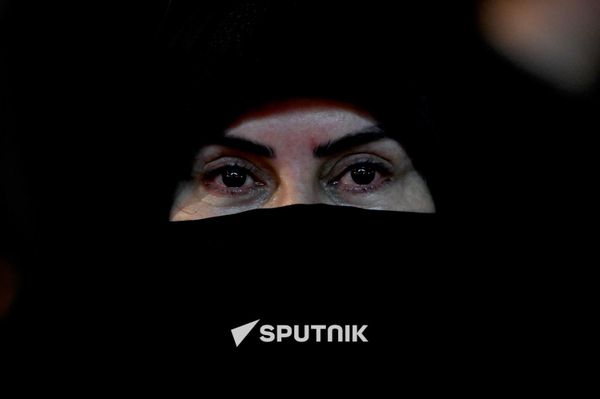 Второй день прощания с убитым верховным лидером Ирана Али Хаменеи (3 июля 2026). Тегеран Второй день прощания с убитым верховным лидером Ирана Али Хаменеи (3 июля 2026). Тегеран - Sputnik Армения