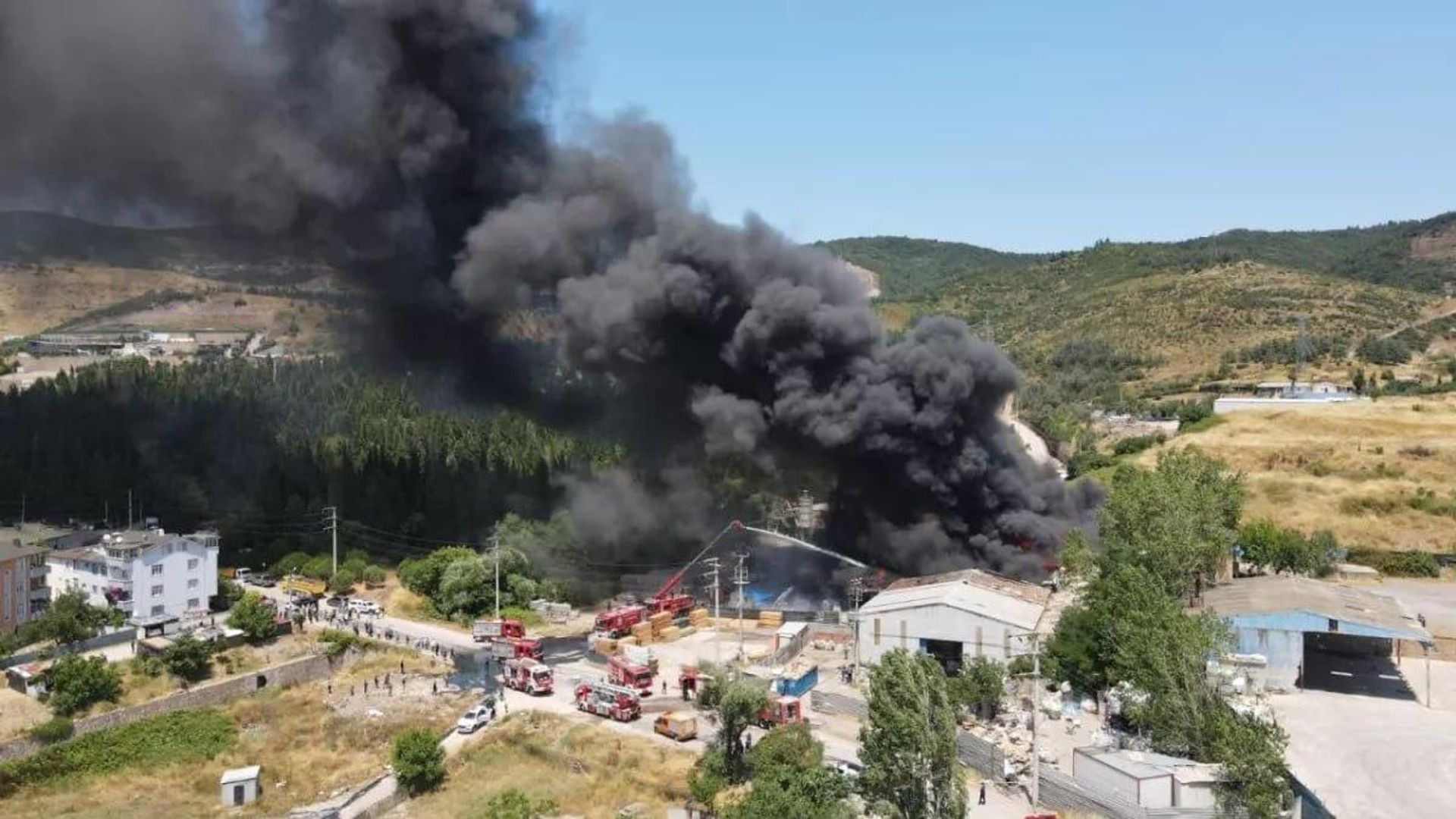 Խոշոր հրդեհ Թուրքիայի գործարաններից մեկում - Sputnik Արմենիա, 1920, 07.07.2026