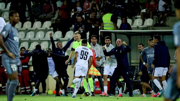 Арарат-Армения обыграла Ригу со счетом 2:0 в первом матче первого квалификационного раунда Лиги чемпионов (7 июля 2026). Ереван - Sputnik Արմենիա