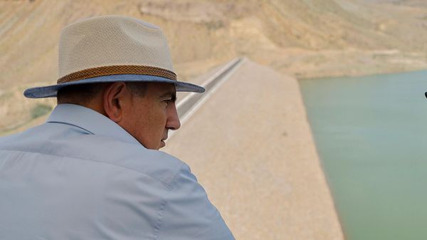 Премьер-министр Никол Пашинян посетил недавно построенное водохранилище Веди (4 июля 2026). Арарат - Sputnik Армения